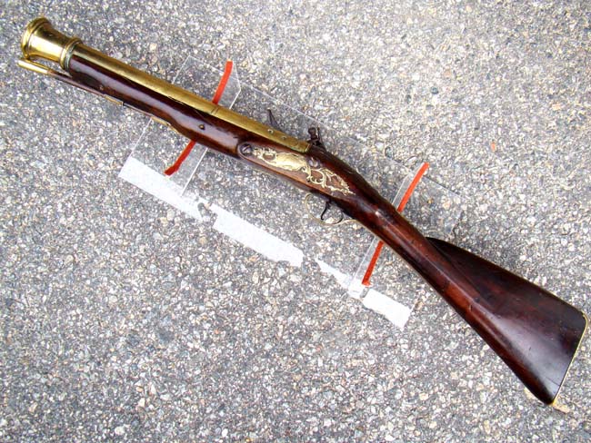 The DANGAN CASTLE flintlock blunderbuss owned by Garret Wesley, father of Arthur, The First Duke of Wellington — image 11